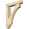 Ekena Millwork Imperial Craftsman Rough Sawn Bracket w/ Offset Brace, Douglas Fir, 6"W x 28"D x 36"H BKT0604X28X36IMP04RDF - alternate 1
